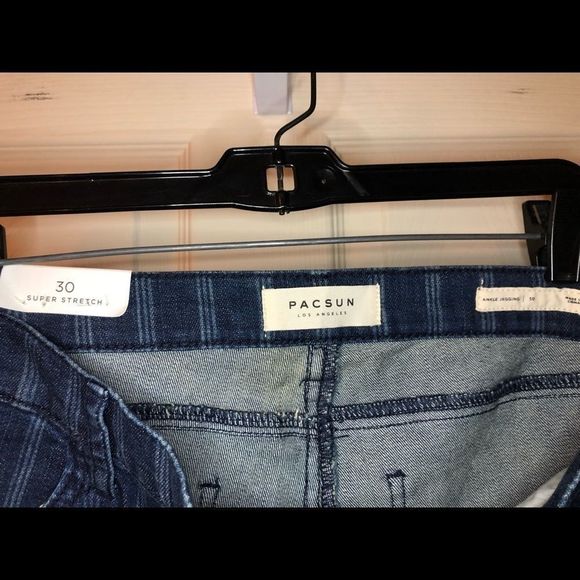 Pacsun Striped Ankle Skinny Jeans - Picture 6 of 6